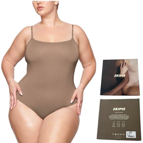 SKIMS Essential Cami Bodysuit Desert Womens 4X/5X - Picture 1 of 13